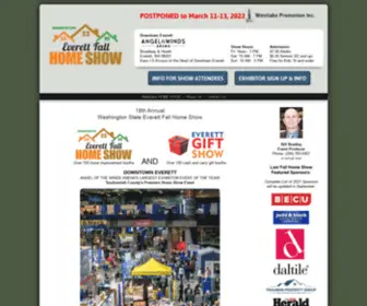 Everettfallhomeshow.com(Washington State Everett Fall Home Show) Screenshot