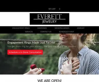 Everettjewelry.com(Everett Jewelry) Screenshot