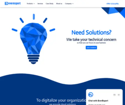 Everexpert.com(IT Solution Provider) Screenshot