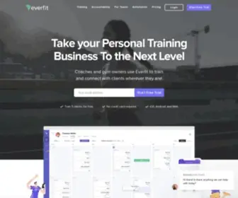 Everfit.io(Online Personal Training Software for Fitness Professionals) Screenshot