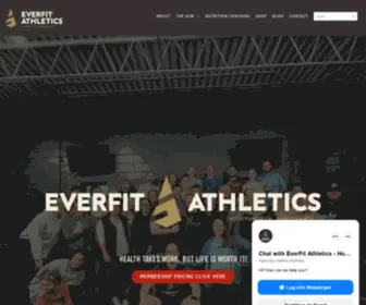 Everfitathletics.com(Everfit Athletics) Screenshot