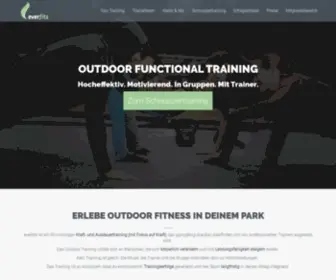 Everfits.de(Everfits Outdoor Training) Screenshot