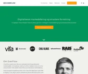 Everflow.dk(Digitalt marketingbureau med fokus på Marketing Automation) Screenshot