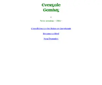 Evergale.org(Evergale Gaming) Screenshot