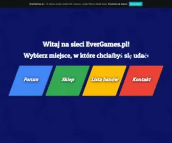 Evergames.pl(Sieć serwerów EverGames) Screenshot