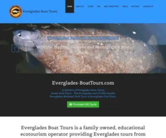 Everglades-Boattours.com(Everglades Boat Tours) Screenshot