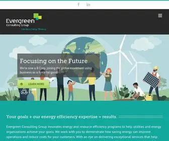 Evergreen-Efficiency.com(Advancing energy efficiency together. evergreen) Screenshot