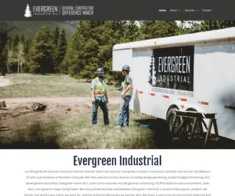 Evergreen-IND.com(Evergreen Industrial) Screenshot