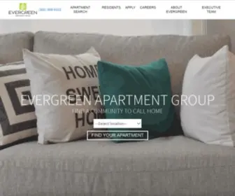 Evergreenapartments.com(Apartments located throughout Delaware and Elkton Maryland) Screenshot