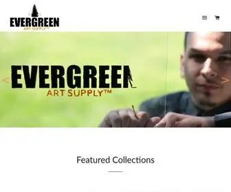 Evergreenartsupply.com(Evergreen Art Supply) Screenshot