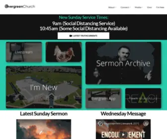 Evergreenbc.org(Evergreen Church) Screenshot