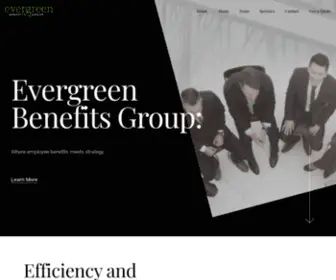 Evergreenbenefitsgroup.com(Evergreen) Screenshot