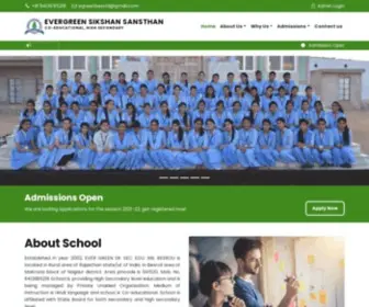 Evergreenbesroli.com(Evergreen Sikshan Sansthan) Screenshot