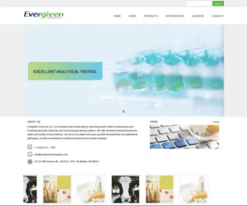 Evergreenbiosystems.com(Evergreenbiosystems) Screenshot