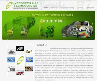 Evergreencadtech.com(ECT) Screenshot