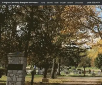 Evergreencemeteryohio.com(Evergreen Cemetery) Screenshot