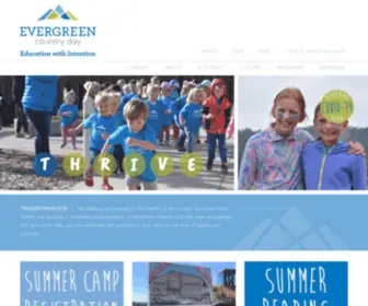 Evergreencountryday.org(Evergreen Country Day Early Childhood) Screenshot