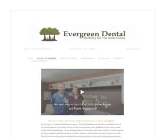 Evergreendentalwa.com(Evergreen Dental) Screenshot