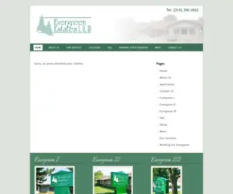 Evergreenestates.biz(Evergreen Estates Cedar Rapids) Screenshot