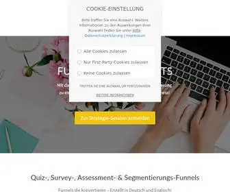 Evergreenfunnels.de(Home) Screenshot