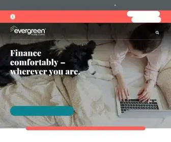 Evergreenhomeloans.com(Home Loans and Mortgage Banker) Screenshot