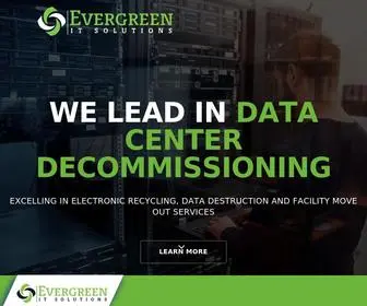 Evergreenitmanagement.com(San Jose Electronics Recycling & IT Asset Management Company) Screenshot