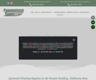 Evergreenjanitorialsupply.net(Janitorial Supply Company) Screenshot