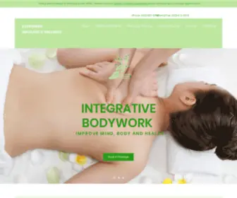 Evergreenmassages.com(Massage Clinic) Screenshot