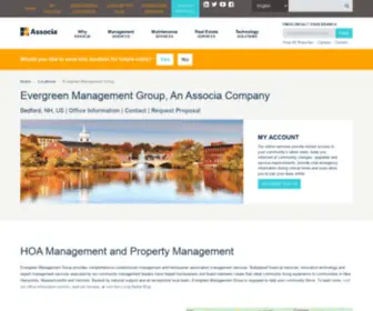 EvergreenmGt.com(Evergreen Management Property Services) Screenshot