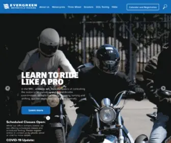 Evergreenmotorcycletraining.org(Evergreen Motorcycle Training) Screenshot