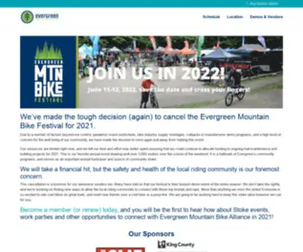 Evergreenmtbfestival.com(Evergreenmtbfestival) Screenshot