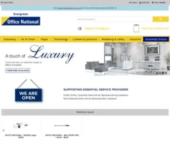 Evergreenofficenational.co.za(Evergreen Office National) Screenshot
