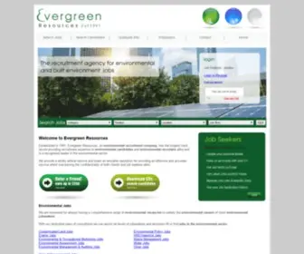 Evergreen.org.uk(Evergreen Resources) Screenshot