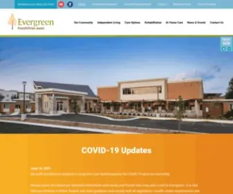 Evergreenoshkosh.com(Possibilities await) Screenshot