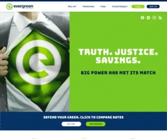 Evergreenpowersolutions.com(EVERGREEN) Screenshot