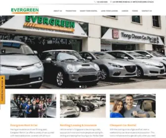 Evergreenrentacar.com(Evergreen Rent A Car) Screenshot