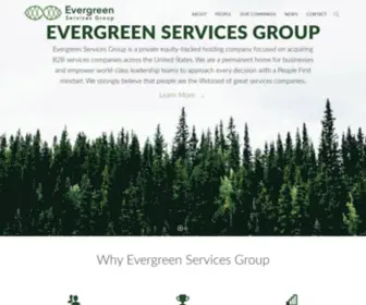 Evergreensg.com(Evergreen Services Group) Screenshot