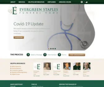 Evergreenstaples.com(Evergreen Staples) Screenshot