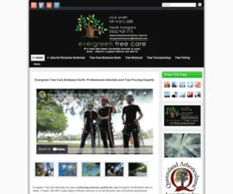 Evergreentreecarebrisbane.com(Evergreen Tree Care Brisbane) Screenshot