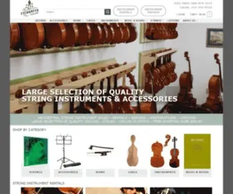 Evergreenviolin.com(Fine Stringed Instruments and Accessories) Screenshot