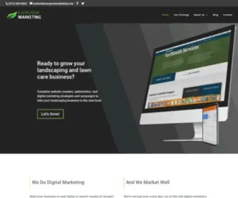 Evergrowmarketing.com(Landscaping & Lawn Care Digital Marketing Agency) Screenshot