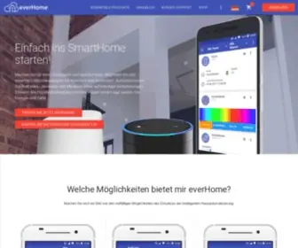 Everhome.de(Mein SmartHome in der Cloud) Screenshot