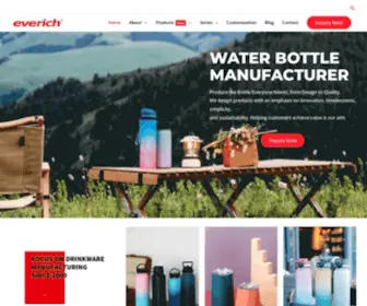 Everich.cn(Wholesale Stainless Steel Water Bottle Manufacturer) Screenshot