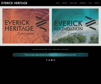 Everick.com.au(Everick Heritage) Screenshot