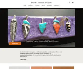 Everittsminerals.com(Everittsminerals) Screenshot