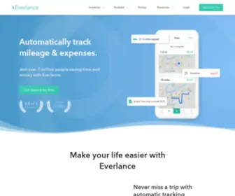 Everlance.com(Automatic Mileage Tracker & Expense Management) Screenshot