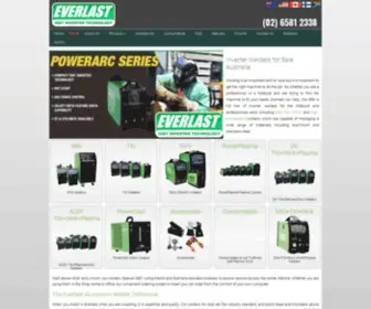 Everlast-Welders.com.au(Inverter Welders For Sale Australia) Screenshot