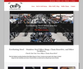 Everlastingsteel.com(Everlasting Steel Biker Jewelry) Screenshot