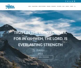 Everlastingstrength.org(Christian Author Dr) Screenshot