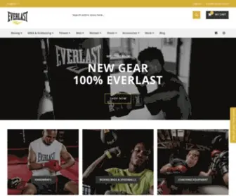 Everlastonline.eu(Everlast Online EU Webstore) Screenshot